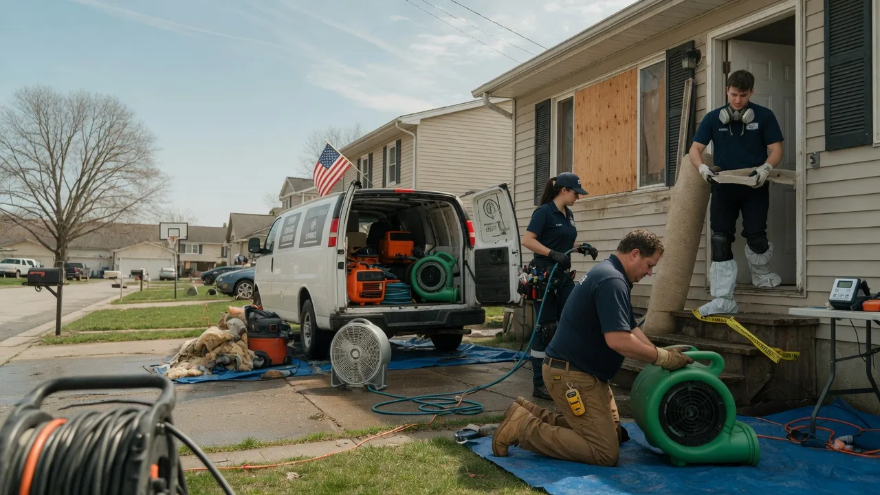 Water Damage Restoration in Luzerne, IA near me